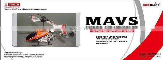 3 CH MINI RC helicopter with Gyro