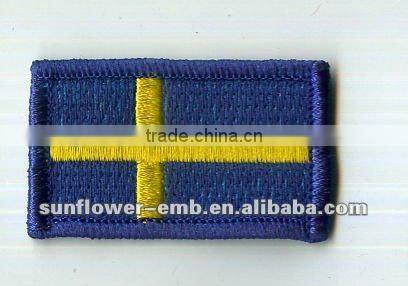 Embroidery sport patch