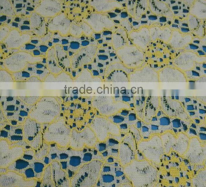 Nylon cotton garment lace fabric wholesale