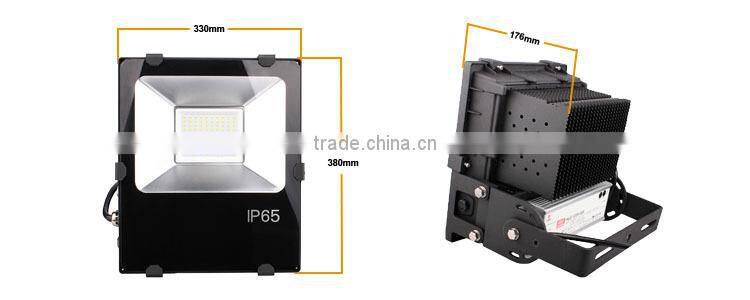 led flood lighting DLC 200w aluminum body 5 years warranty