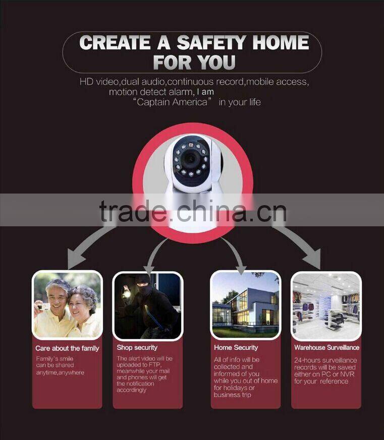 Good Quality Pocket HD 720P Network IP Camera /HD 720P Web Security IP Cameras /P2P HD Digital Security IP Camera