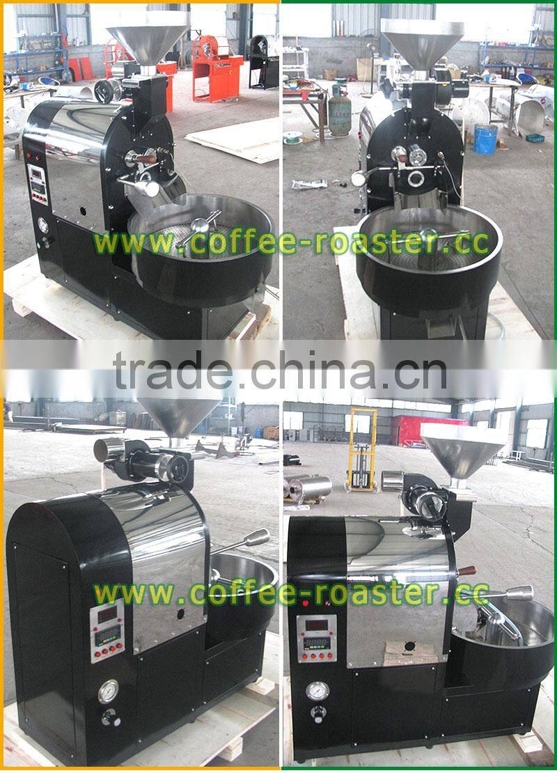 Various color industrial coffee roaster Machines Different models