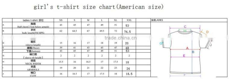 Customl ladies blank crop tops wholesale women