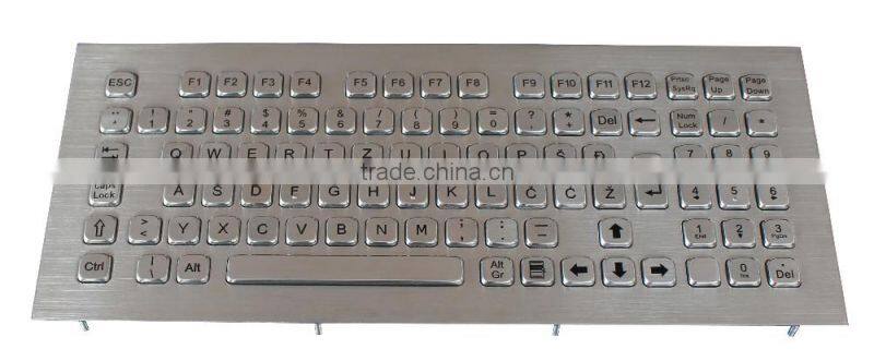 ruggedized with numeric Industrial Metal Keyboard