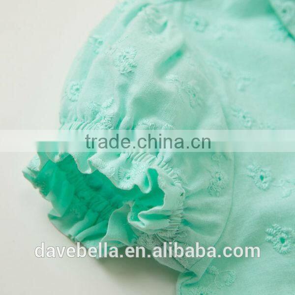 DB629 dave bella 2014 summer fashion beautiful blouses imported brand clothes cotton candy clothing brand baby girl shirts