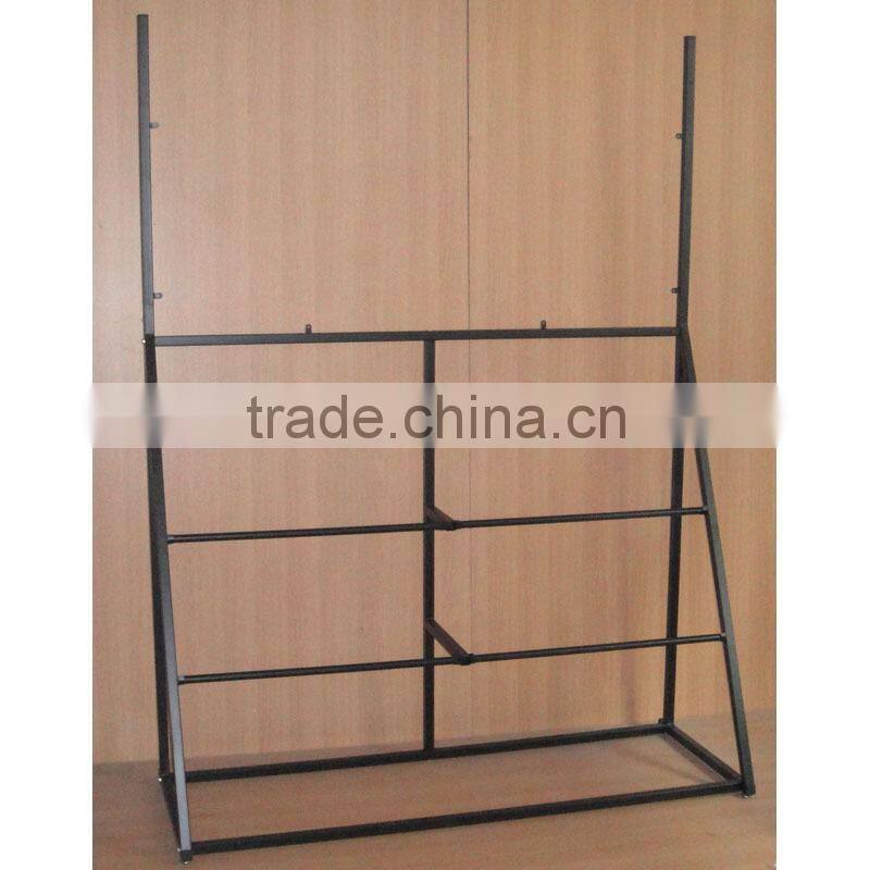 heavy duty 6 rolls carpet display stand with good quality