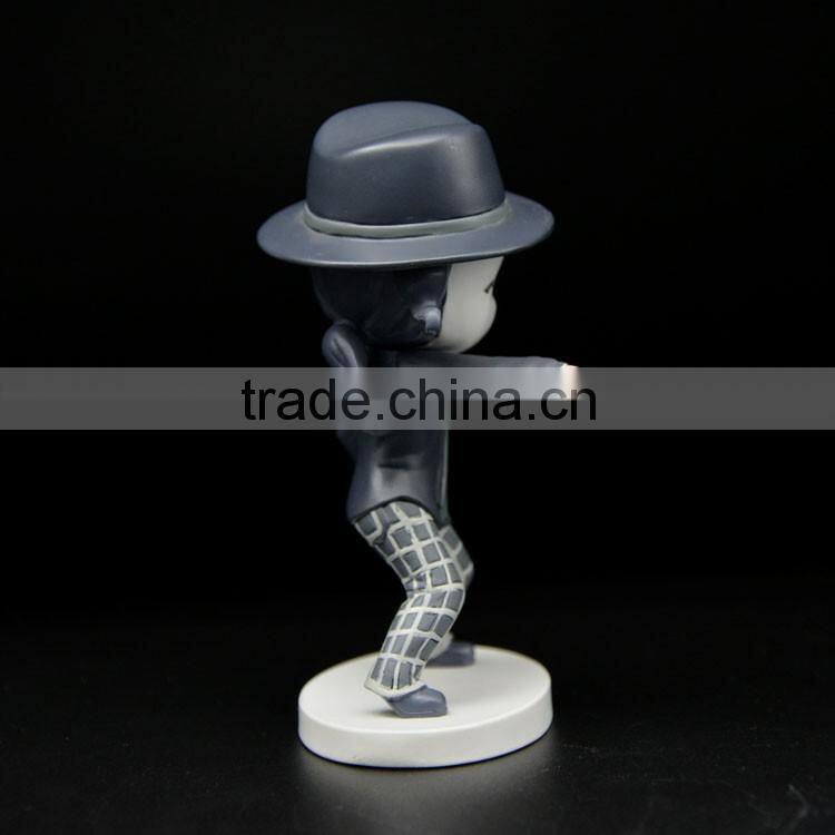 Small Resin Figurines Plastic Little Boy Statue