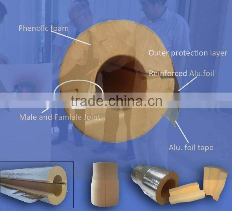 Phenolic Foam Insulation block, Foam block, Insulation foam block, high density foam block