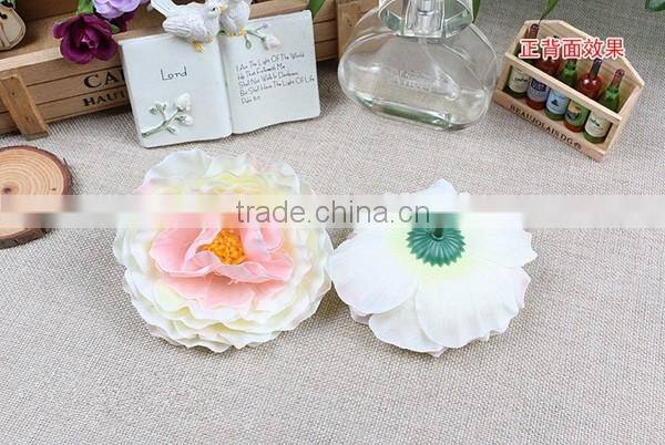 Wedding decoration wholesale silk rose flower heads
