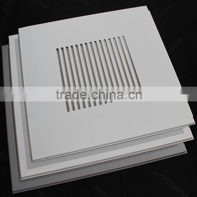 New Designed 600x600mm T Grid Aluminum Ventilation Exhaust Fan with Ceiling for Office Building