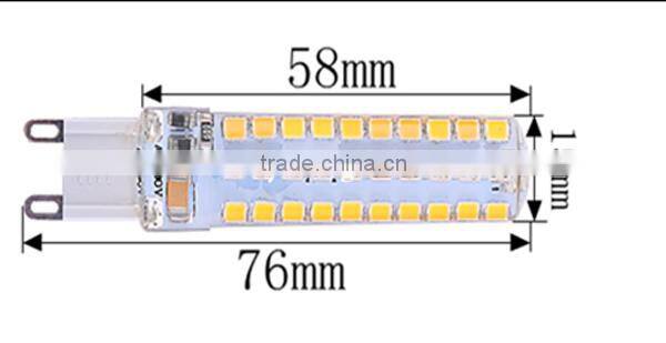 G9 led light bulb led lamp 6W 2835 80pcs leds bulb light AC230V or AC110V super bright led light high quality 3 years warranty