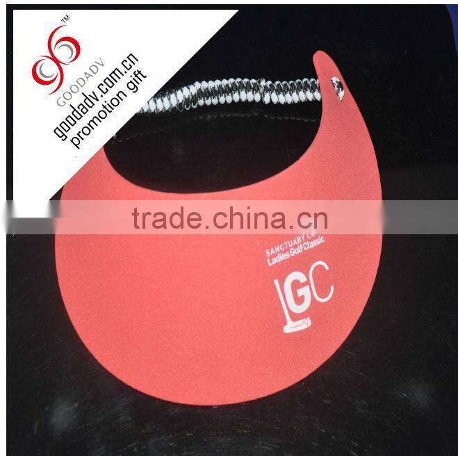 Eva sun visor hat / colorful and lovely eva sun hats suitable for kids