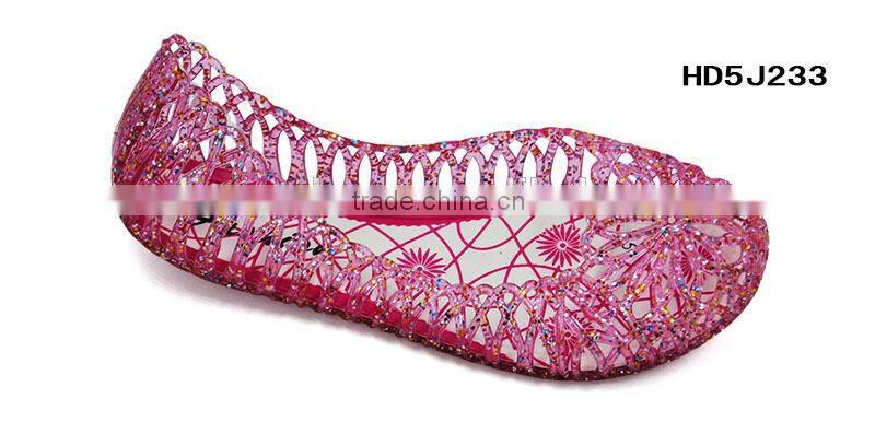China Wholesale Cheap Plastic PVC Jelly Shoes Stud Jelly Sandals For Women Lady Slippers