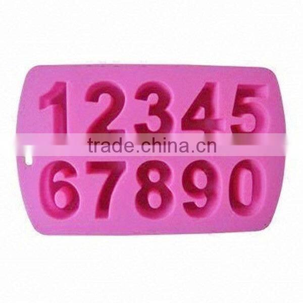 Letter Shaped Funny Custom Silicone Cake Mold