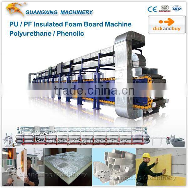 Best Insulation Foam PU PIR Panel Production Line