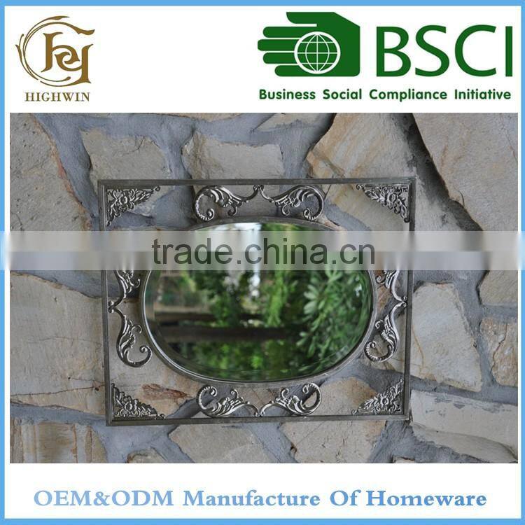 Bar Pattern Wall mounted sliver Mirror (Frame) for Home Decoration