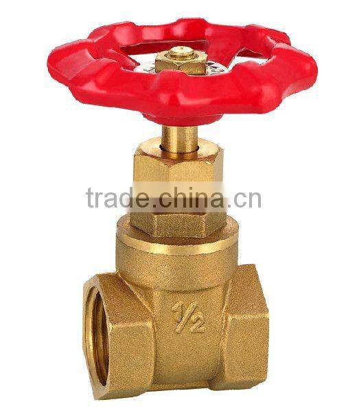 JD-1006 Full port big size rising stem brass gate valve pn16