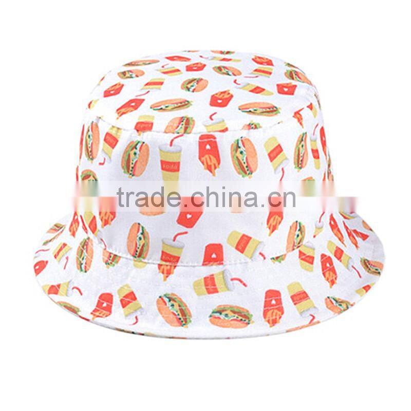 Nylon Print Bucket Hat