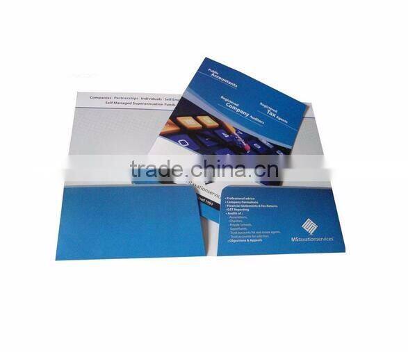 Cute A4 two pocket folder printing