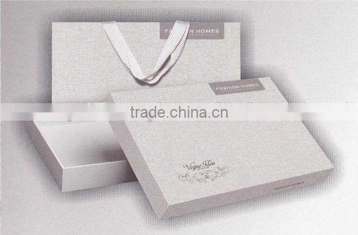 Silver grey 100% Silk Jacquard Bedding set