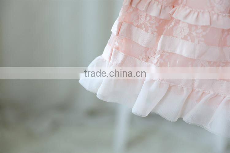 Hand Made Flower Ball Gown Baby Girl Birthday Party Christmas Dresses Children Girl Party Dresses Flower Girl