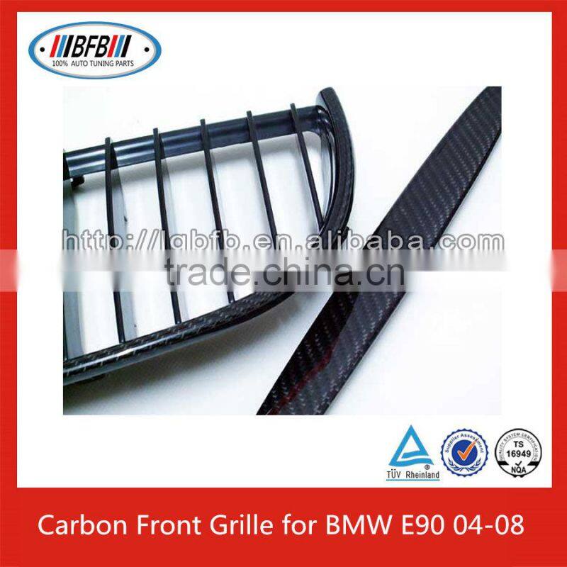 Euro Style Replacement Carbon Black Front Grille For BMW E90 04-08 pre-facelift 3 Series