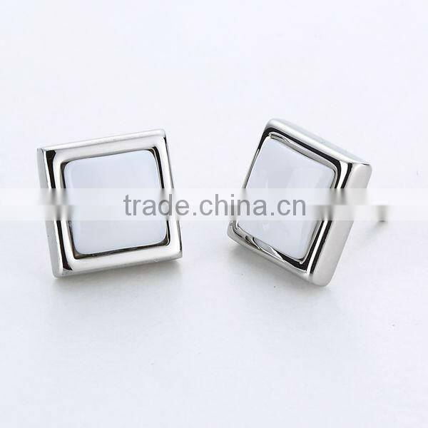 2013 stainless steel earring imitation jewellery in silver
