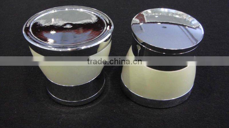 plastic cosmetic jar cream jar