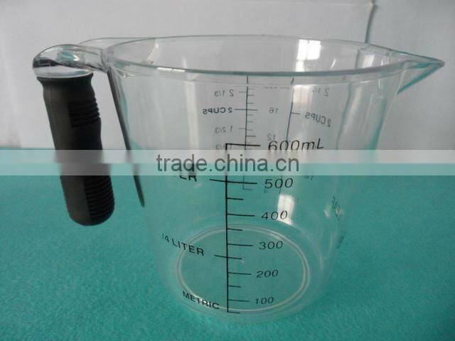600ML transparent plastic Digital measuring cup scale
