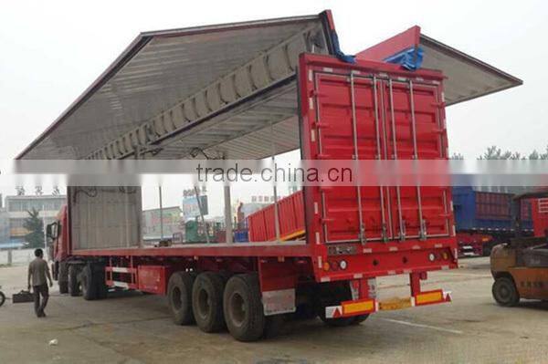 CIMC Van Body Truck Cargo Strong Box Semi Trailer