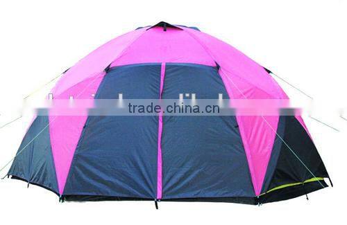 big double layer camping tent 8-10 perons, dome tent, tents for event