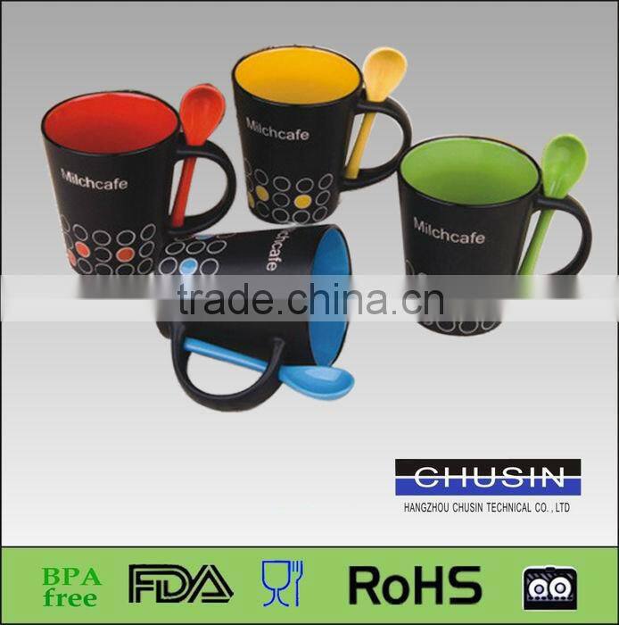 China Manufacturer Manufacturing New Products 2014 Ceramic Round Mug