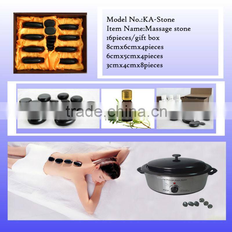 Massage Pebble Hot Stone Sets/ Massage Energy Stone Heater