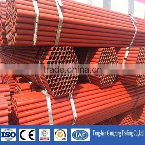 48.3mm samll diameter black round tubing with cheap price