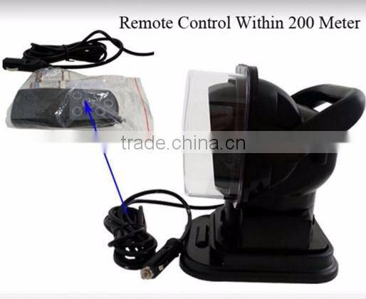 Car Motorcycle black square 50w/10pcs*5w spot LED headlight