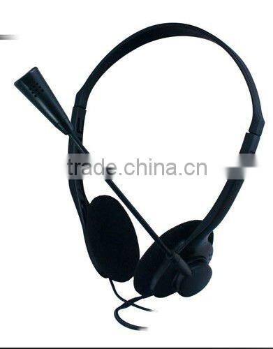3.5mm stereo plug Sensitivity : 105dB S.P.L at 1KHz computer headphone