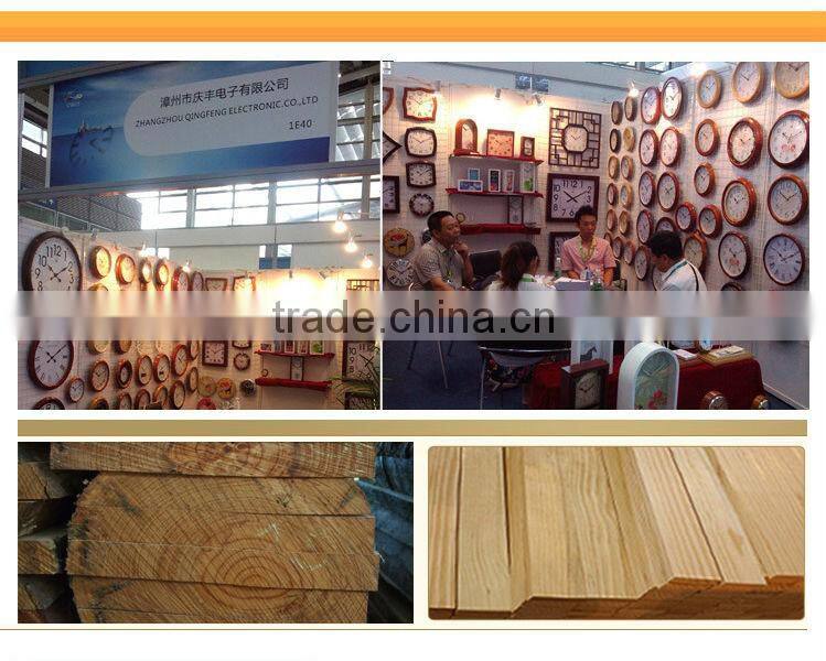 12 inch hanging or standing MDF Promotional wall clock(12SF03BL-216)