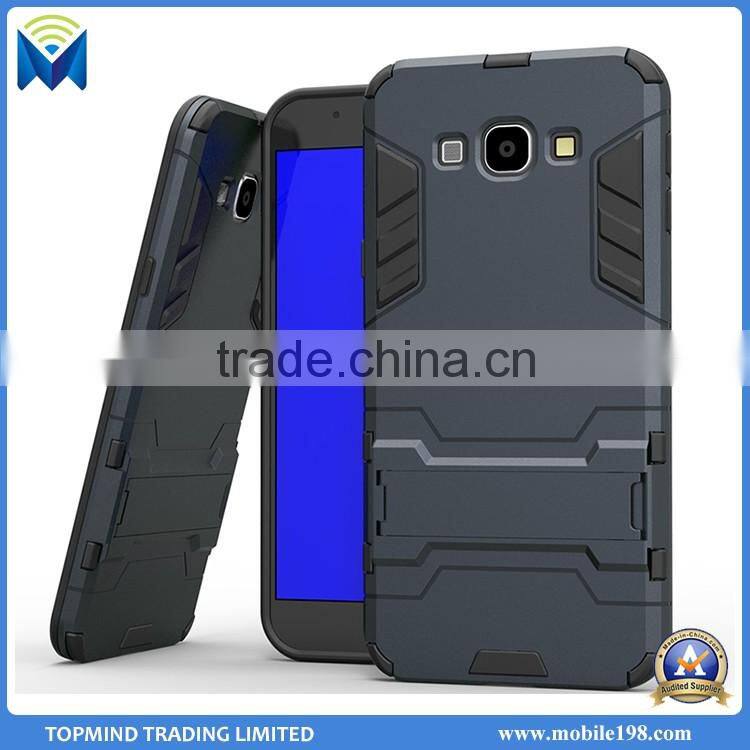 Shockproof Phone Armor Case 2 in 1 Hybrid TPU PC Case for Samsung Galaxy A8