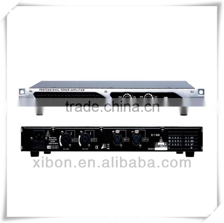 E-150 power amplifier 2 Microphone Beautiful Professional Karaoke Tone Power Amplifier