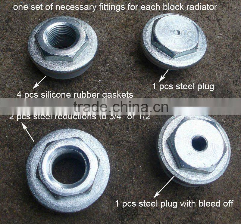 Heating Radiator Fittings like plug, bushing, nipples