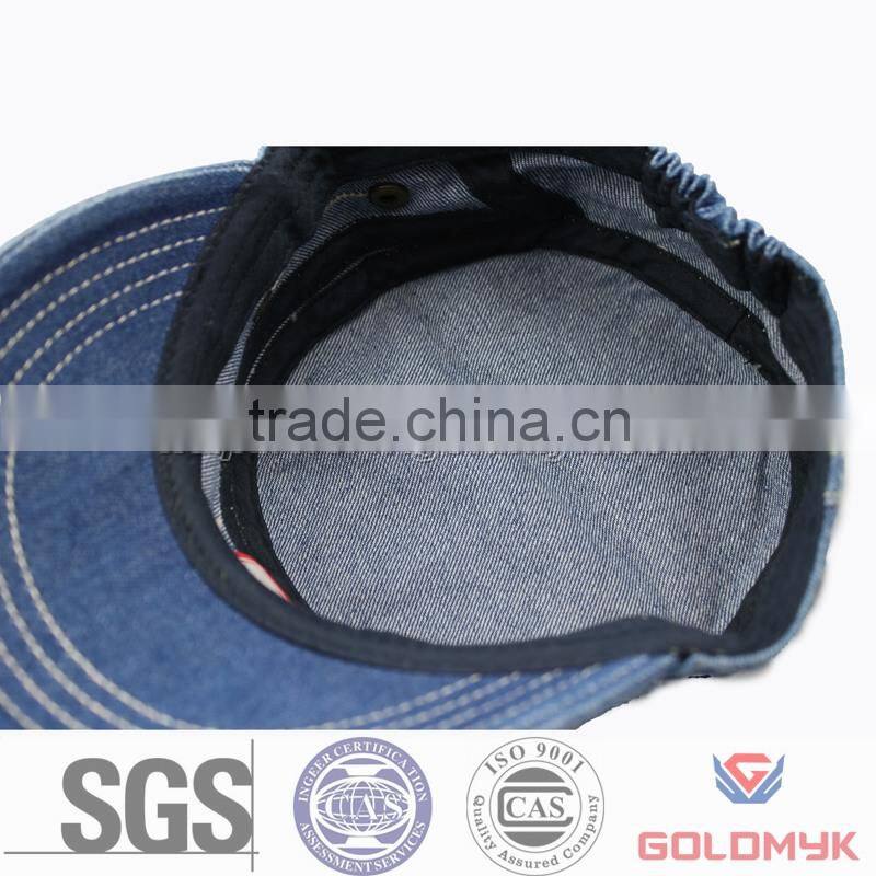 Washed Jeans Army Hat