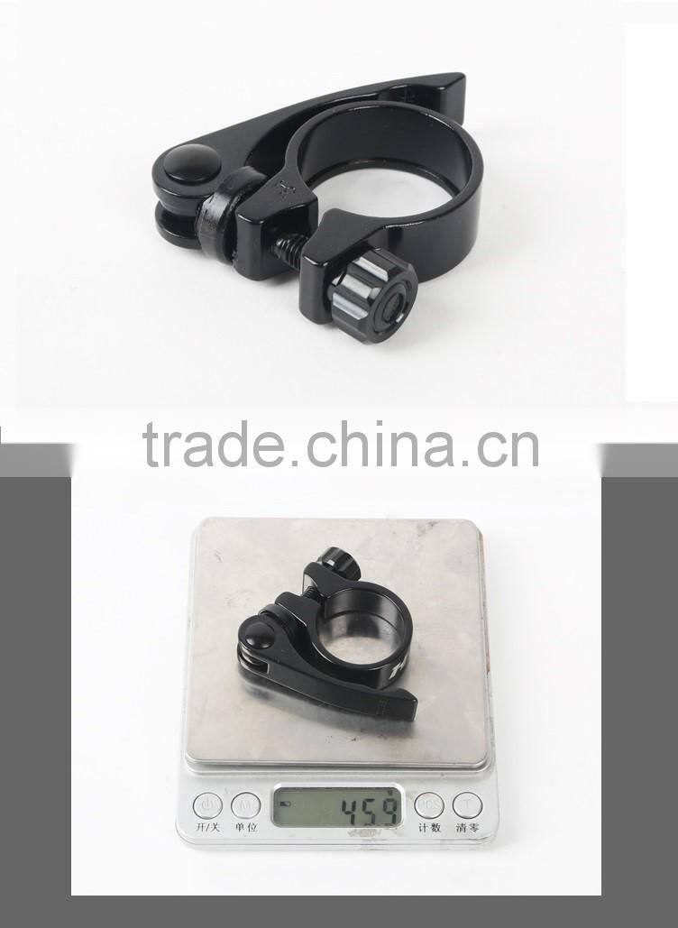 C67 High Strength MTB Bicycles Seat Post Clamp 6061-T6 Alloy Bicycle Parts quick release Sitting Clamp HOMHIN