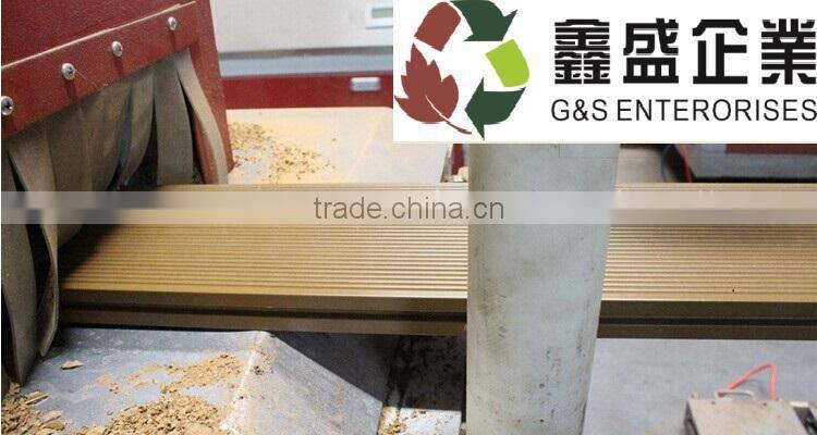 China manufactory wpc decking floor /WPC solid decking/WPC decking board
