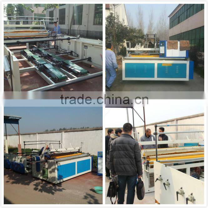 1092mm Tissue Paper Rewinding Machine (Embossing & Perforating)/toilet paper rewinder machine/ bobbin cutter