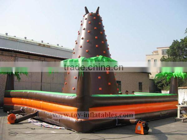Attractive cheap inflatable water rock climbing