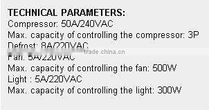 Automatic Control Panel, Electric Motor Control Panel for Refrigerater
