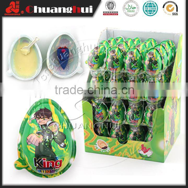 New Products 2015 Apple Chocolate Surprise Egg with Toy, Apple Chocolate Toy Egg