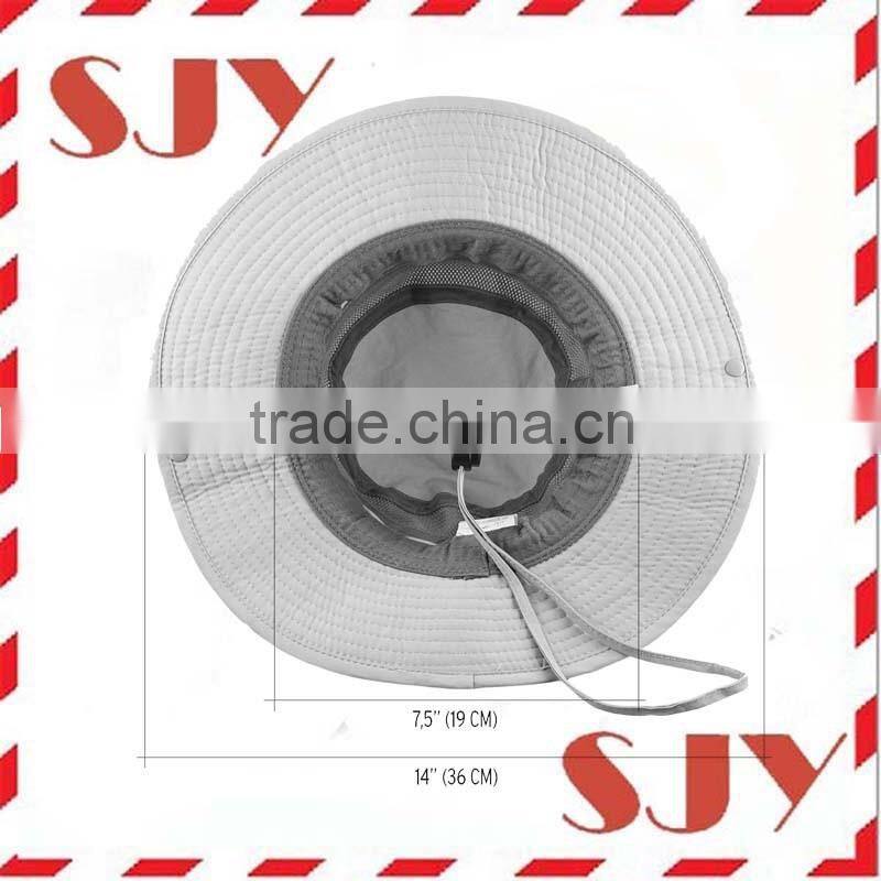 Custom made embroidery bucket boonie hat