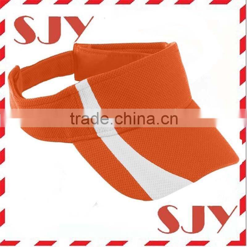 Kids' adjustable wicking mesh two-color sun visor hat