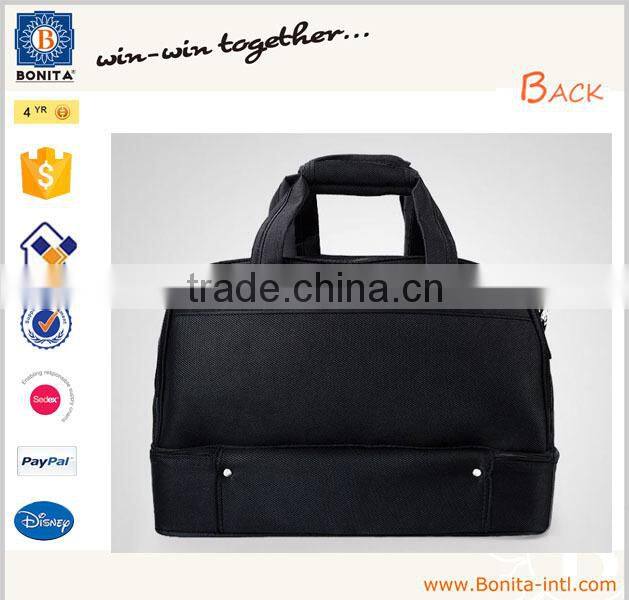Nylon mens golf clothes bag high capacity